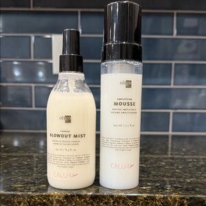 Calura White Blowout Mist and Amplifying Mousse Set